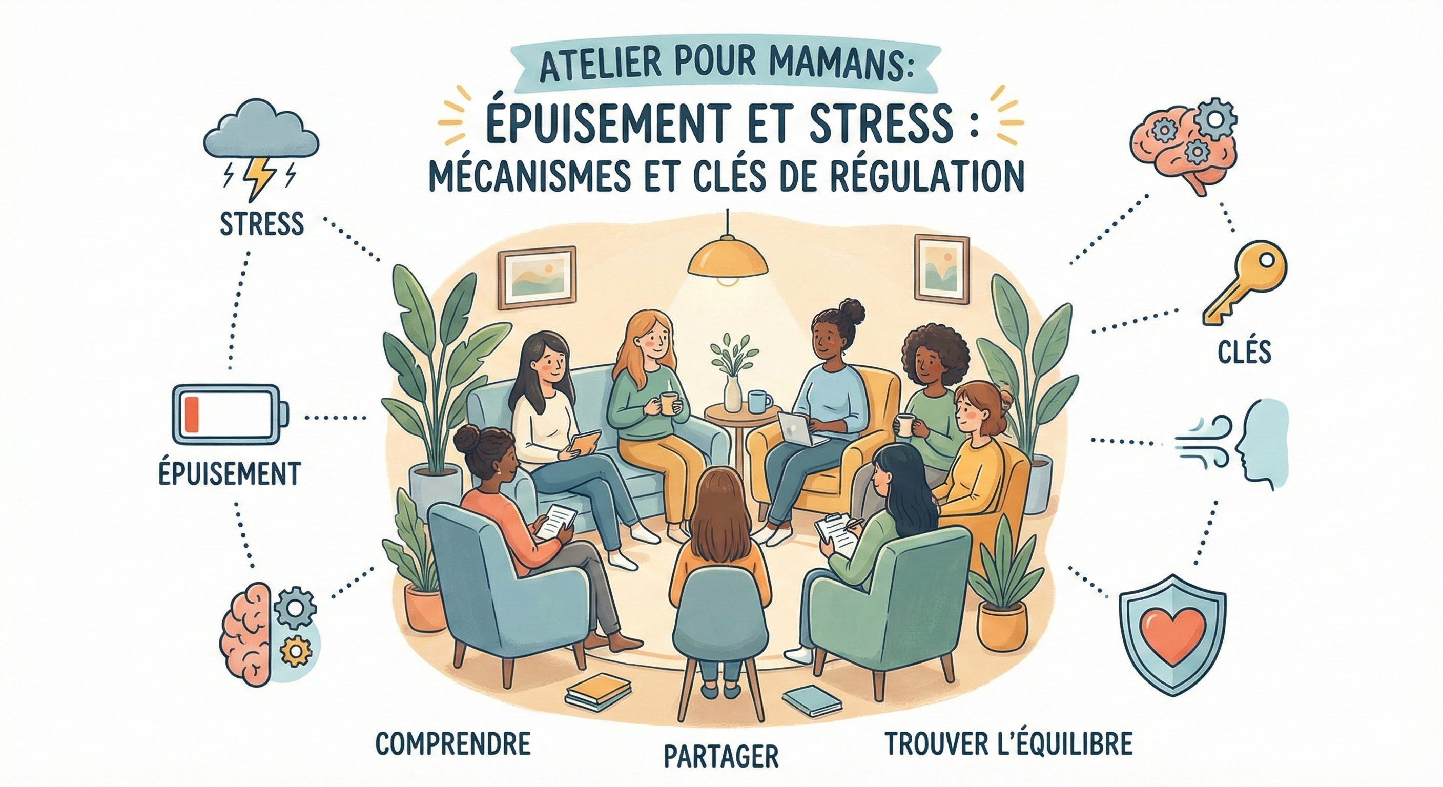 Épuisement et stress : mécanismes et clés de régulation