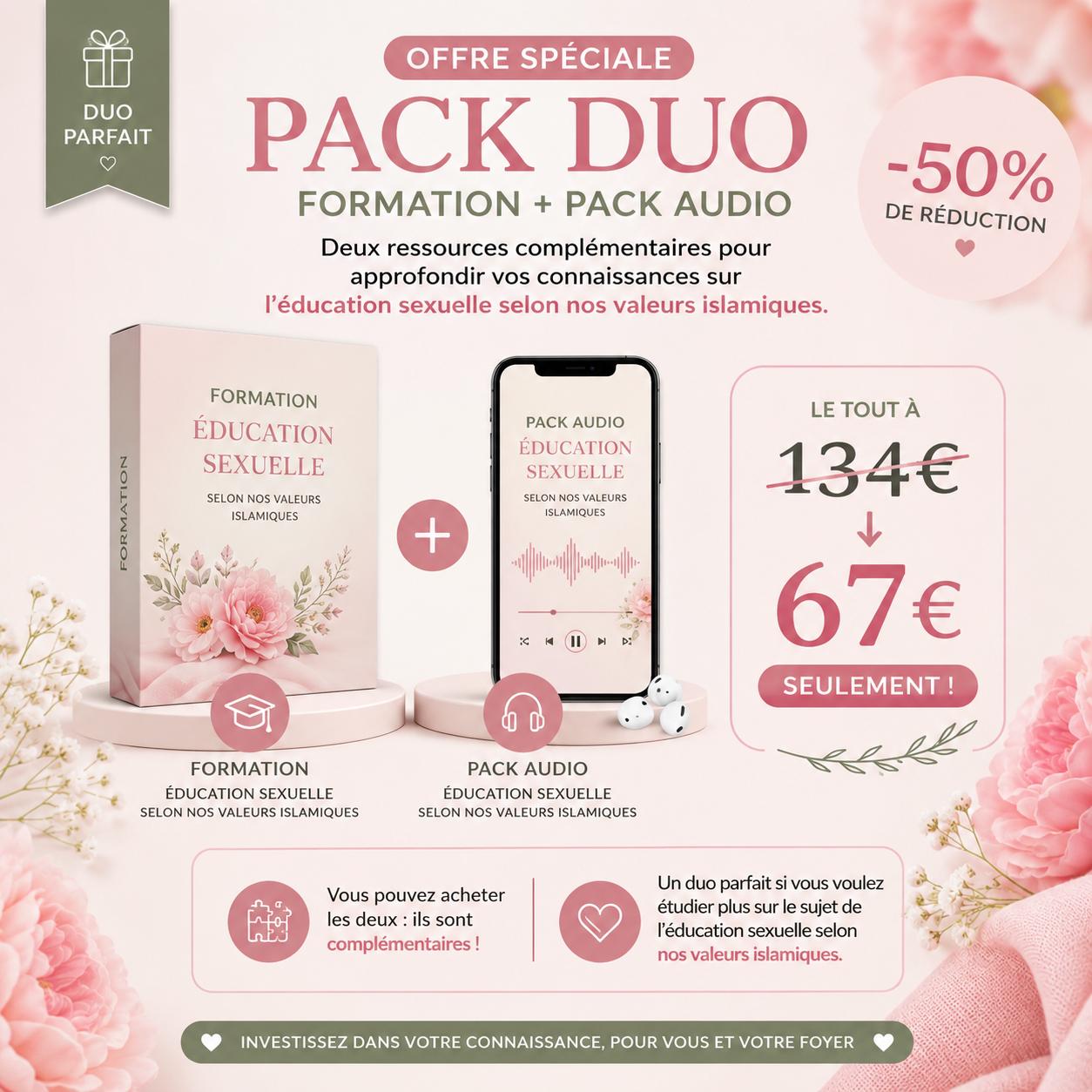 Pack Duo : Éducation Sexuelle